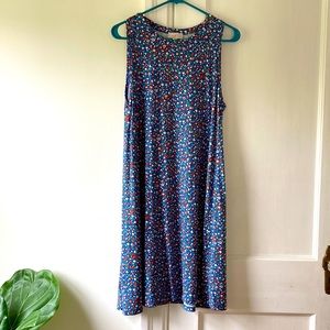 NWT Loft Sleeveless Shirt Dress